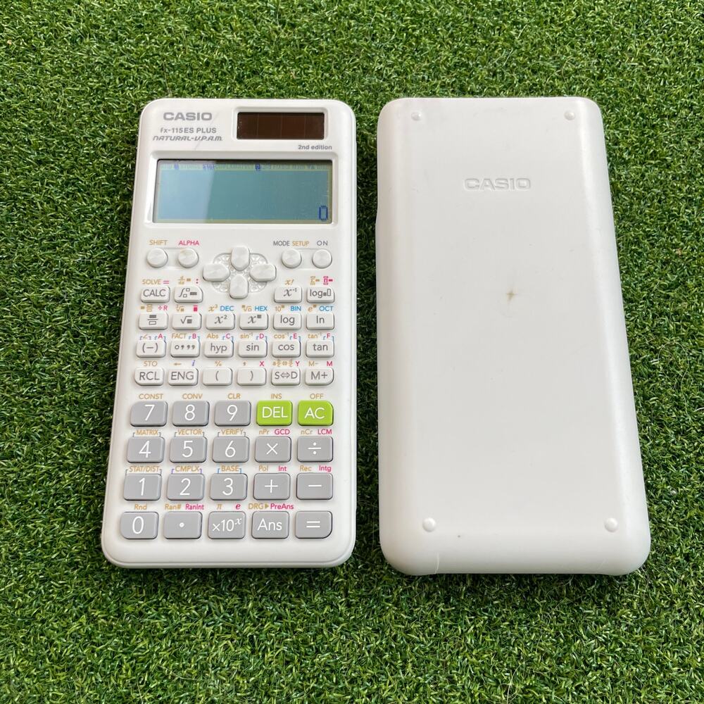 Casio fx-115ES PLUS 2nd Edition Scientific Calculator White Working